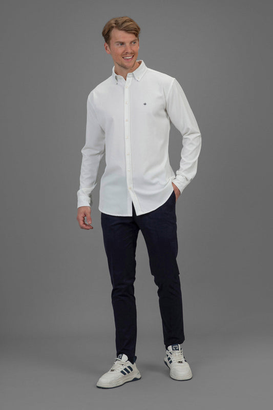 Cahors - White Slim Fit Shirt
