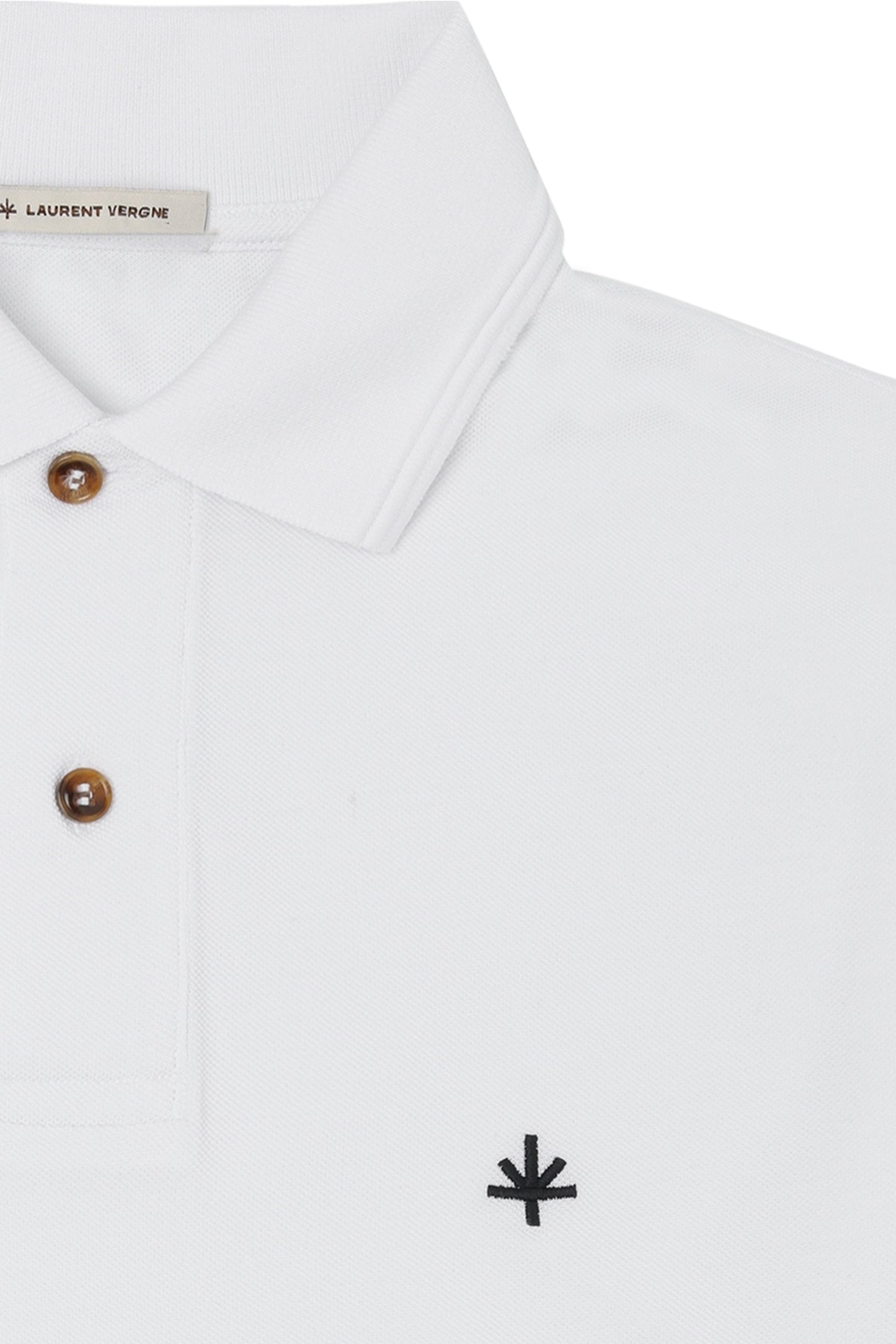 Hugo Cotton Pique Polo in White