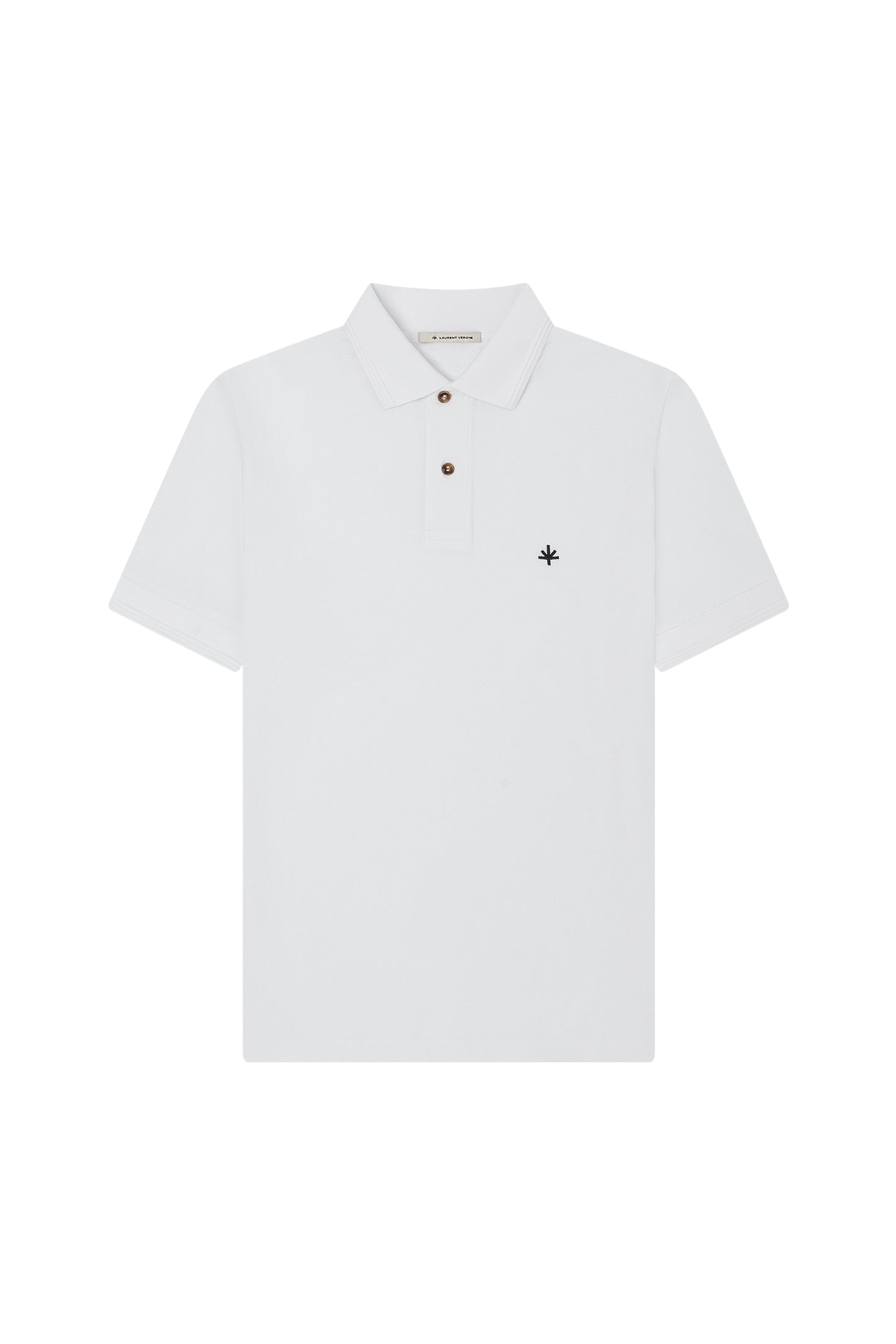 Hugo Cotton Pique Polo in White