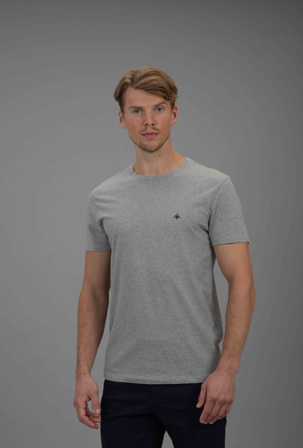 Thierry T-Shirt - Grey Melange