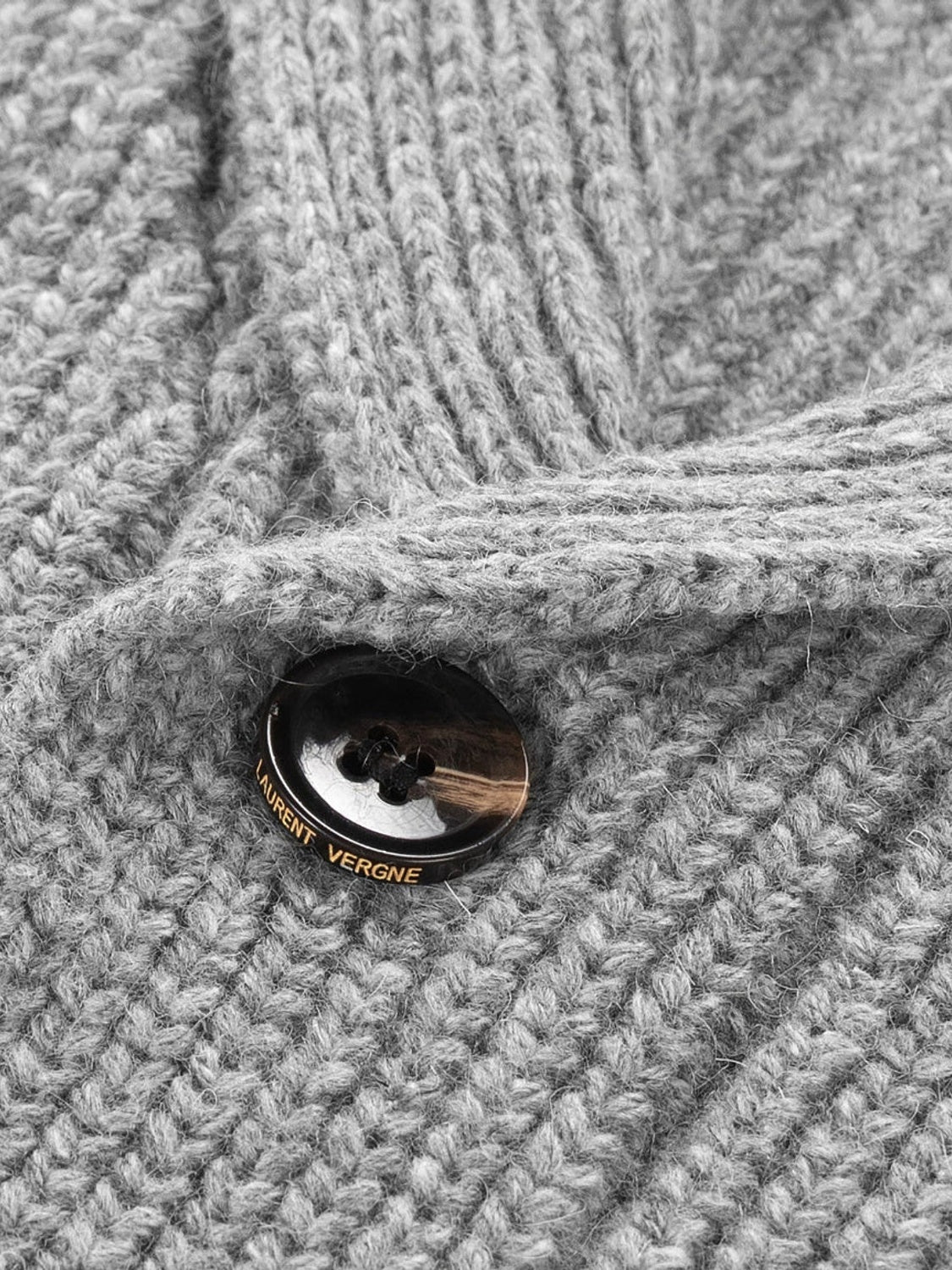 Loire Knitted Cardigan - Grey