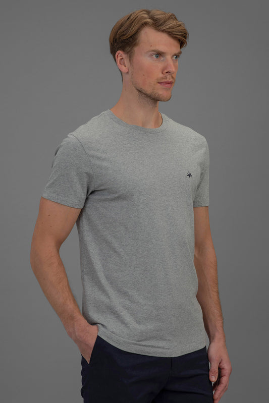 Thierry T-Shirt - Grey Melange