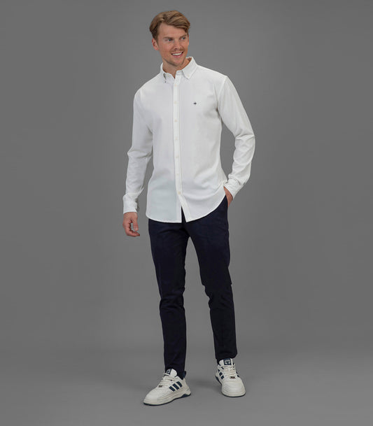 Cahors - White Slim Fit Shirt