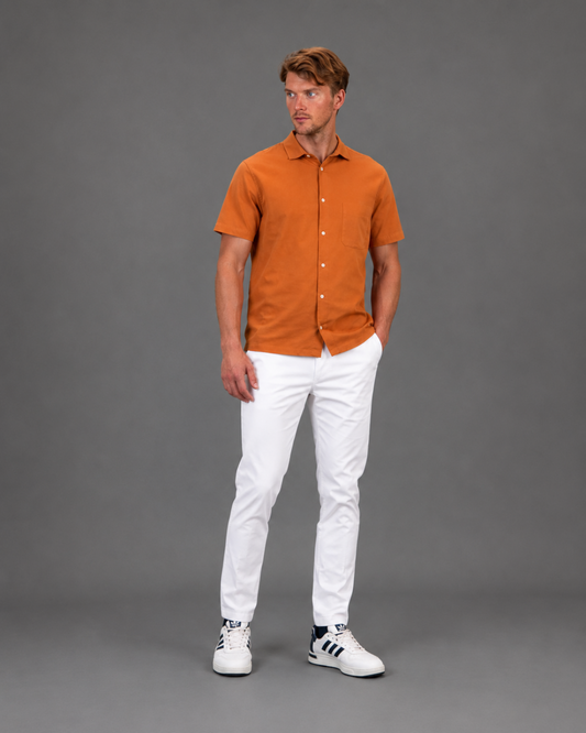 Menton - Bowling Shirt Brique