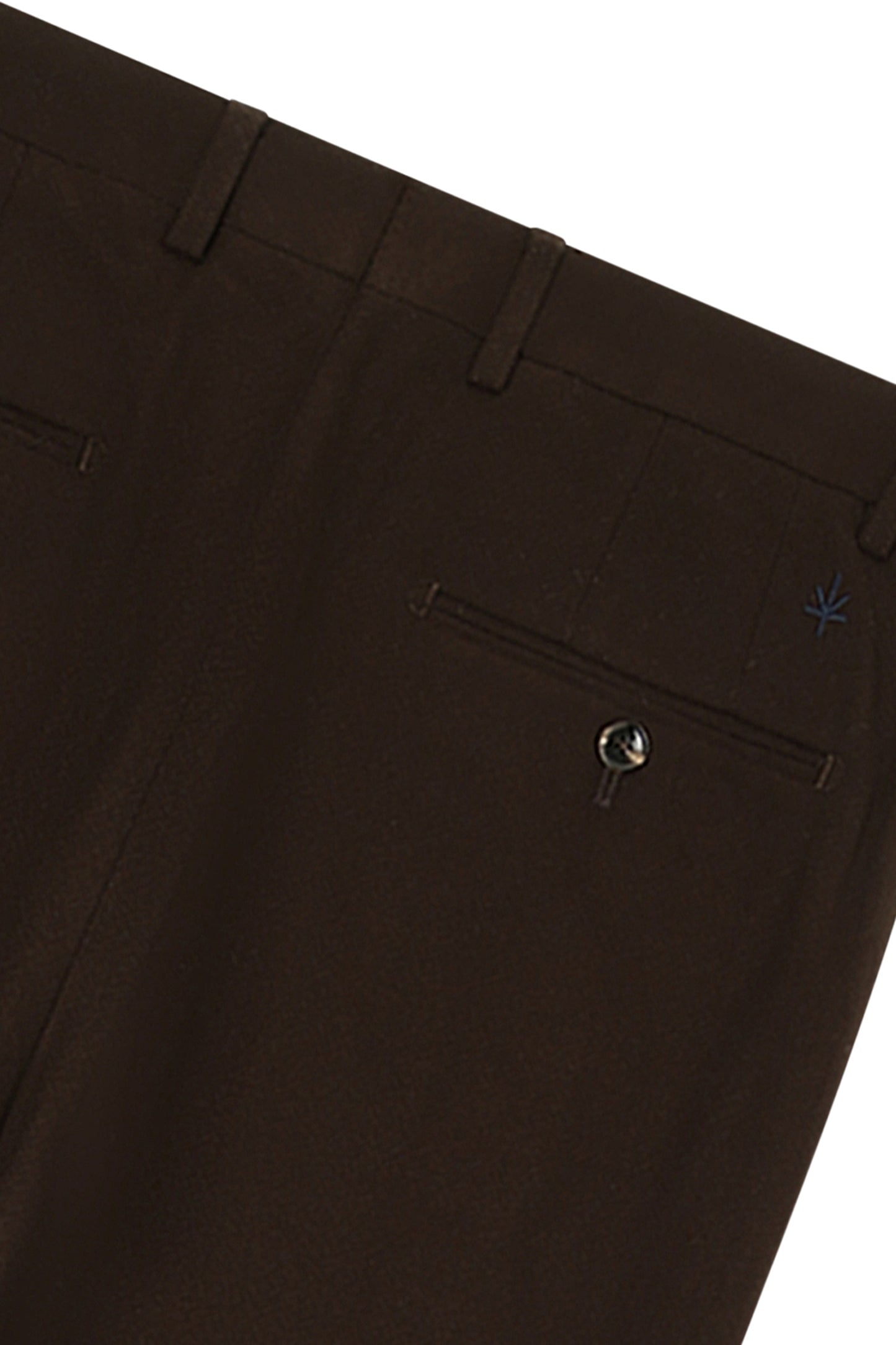 Pierre - Flannel Trouser - Brown