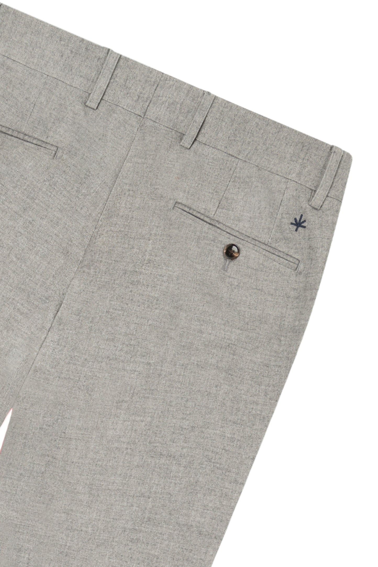 Pierre - Flannel Trouser - Grey