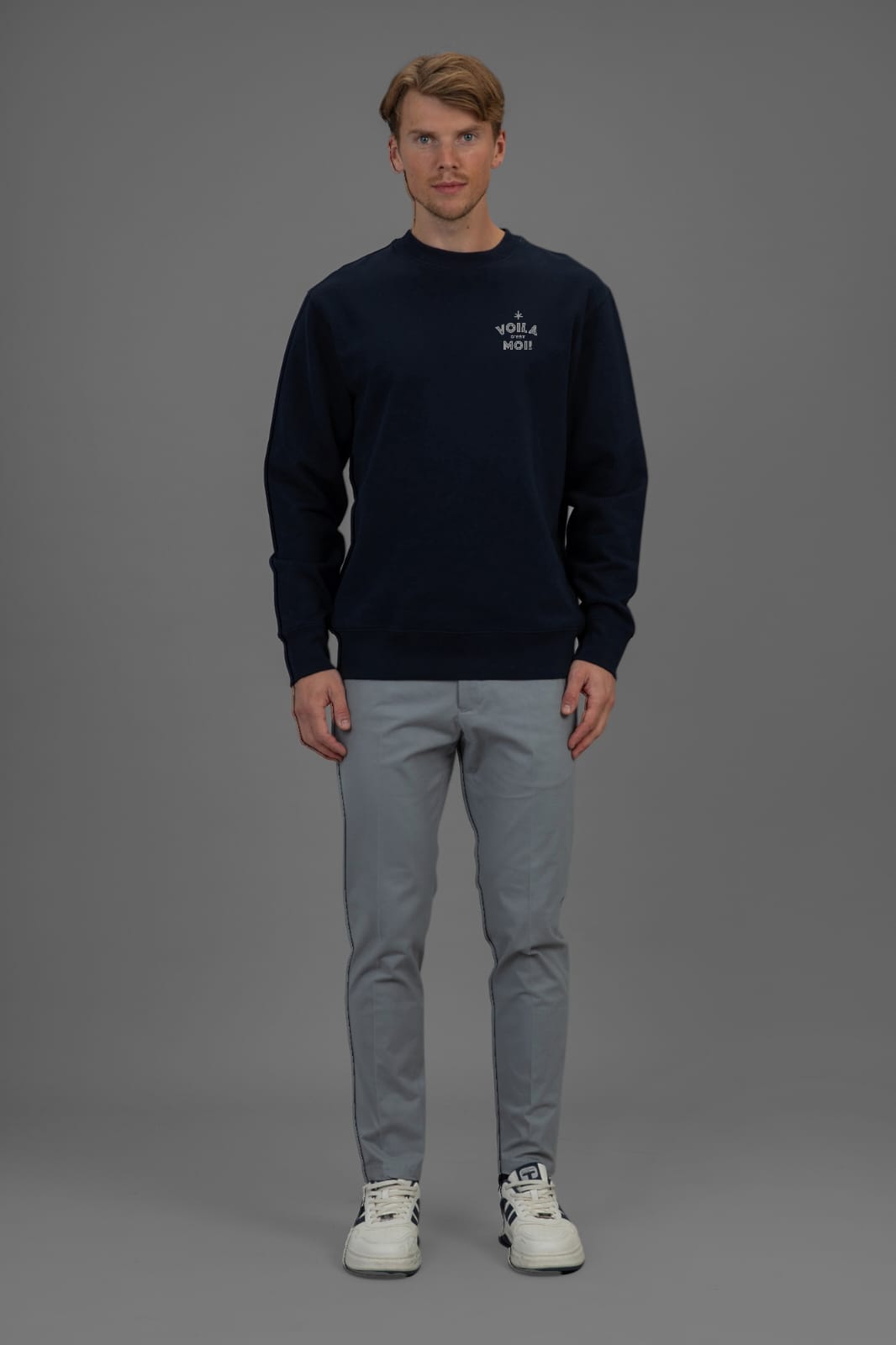 Voila Sweater - Navy Blue