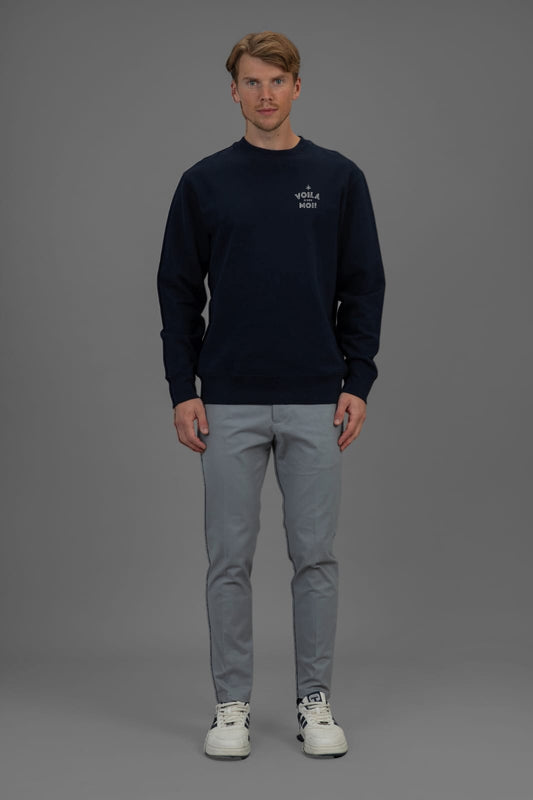 Voila Sweater - Navy Blue