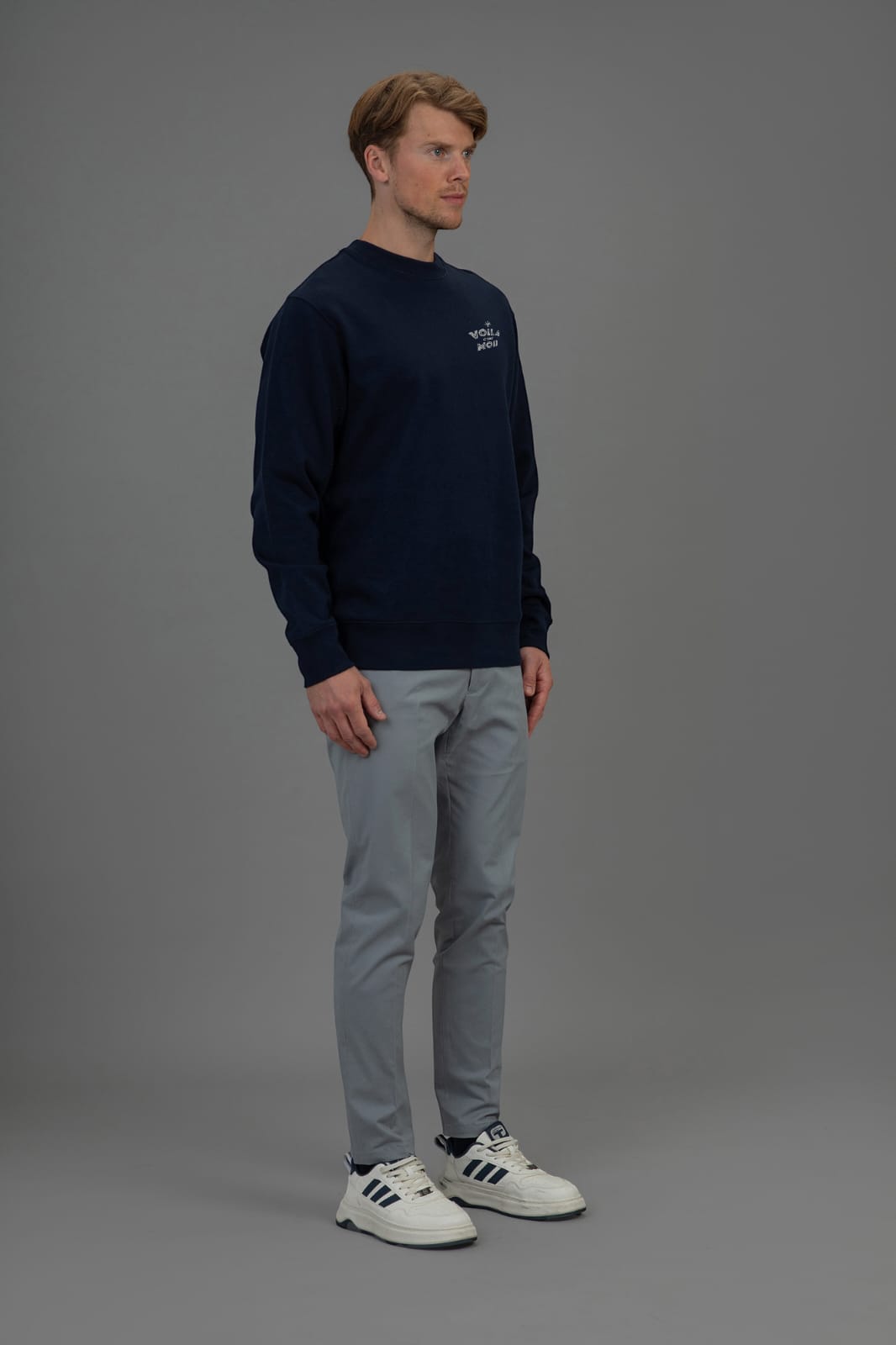 Voila Sweater - Navy Blue