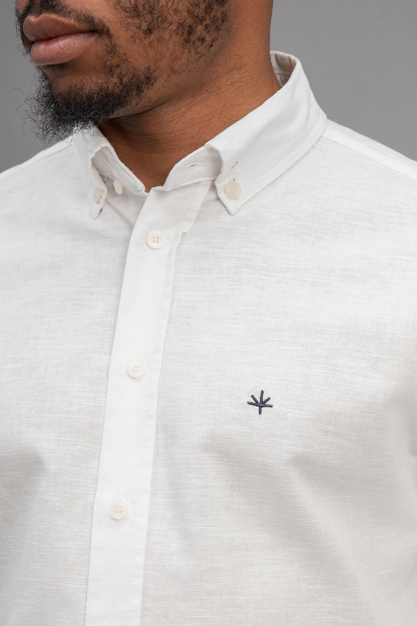 Brive - Linnen Cotton Shirt - White