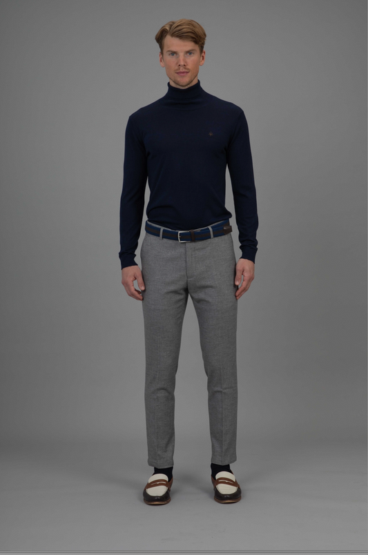 Pierre - Flannel Trouser - Grey