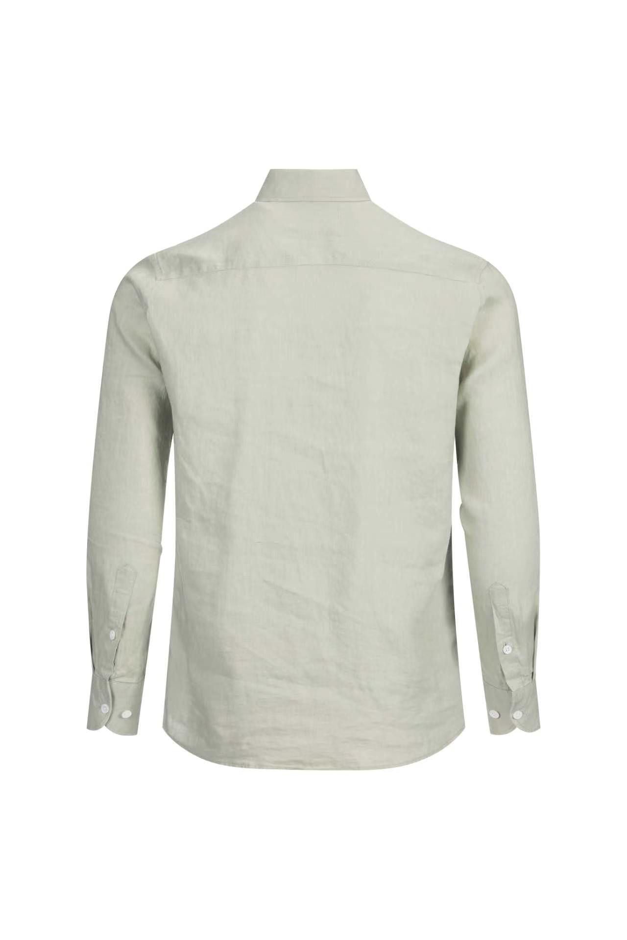 Toulon Linnen Shirt - Groen