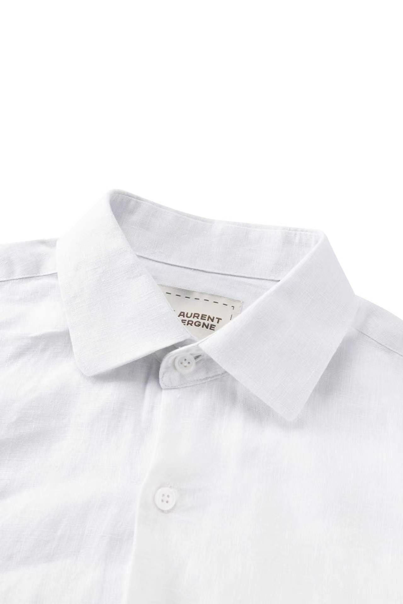 Toulon Linnen Shirt - Wit