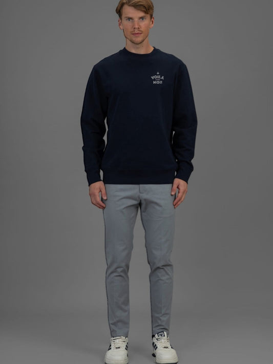 Voila Sweater - Navy Blue