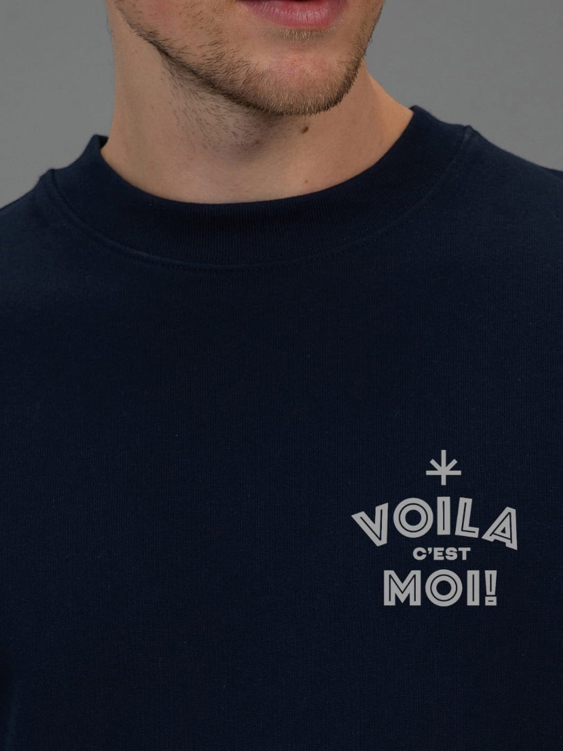 Voila Sweater - Navy Blue