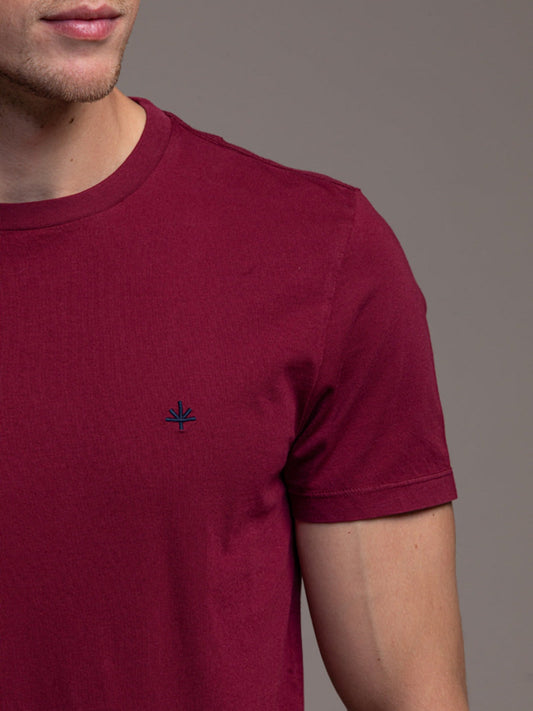Thierry T-Shirt - Bordeaux Red