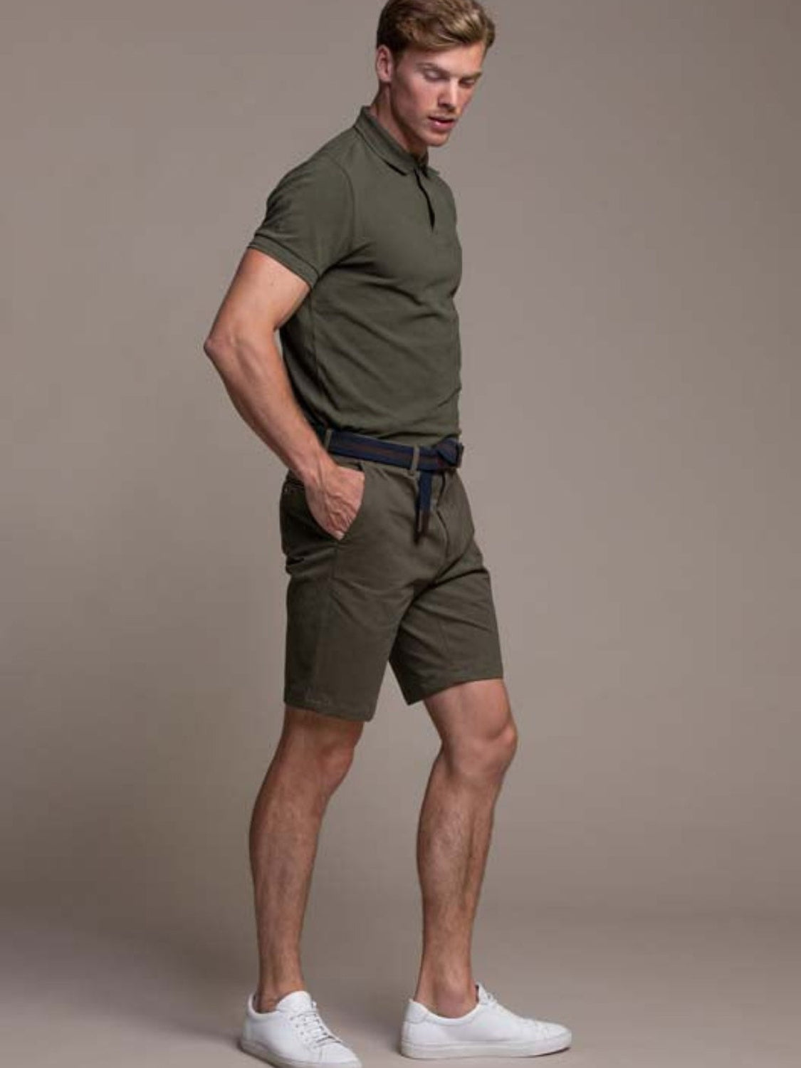 Bruno Bermuda Khaki Green