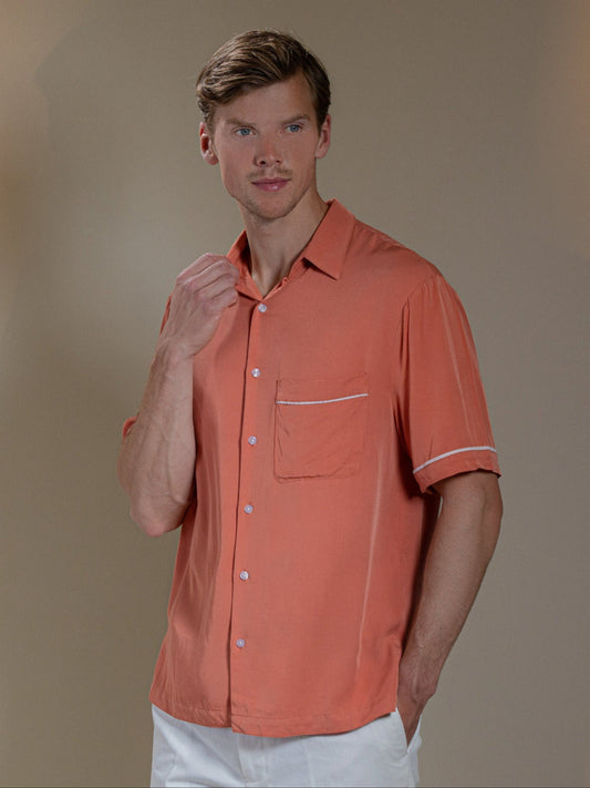 Monaco - Short-sleeved Bowling Shirt