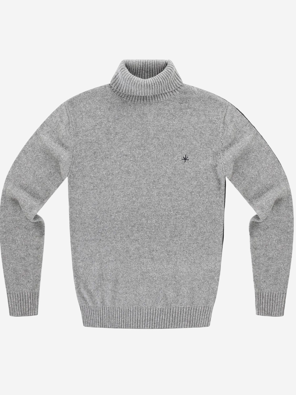 Alsace Roll Neck Sweater - Grey