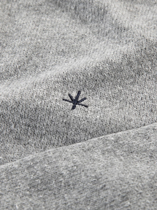 Alsace Roll Neck Sweater - Grey