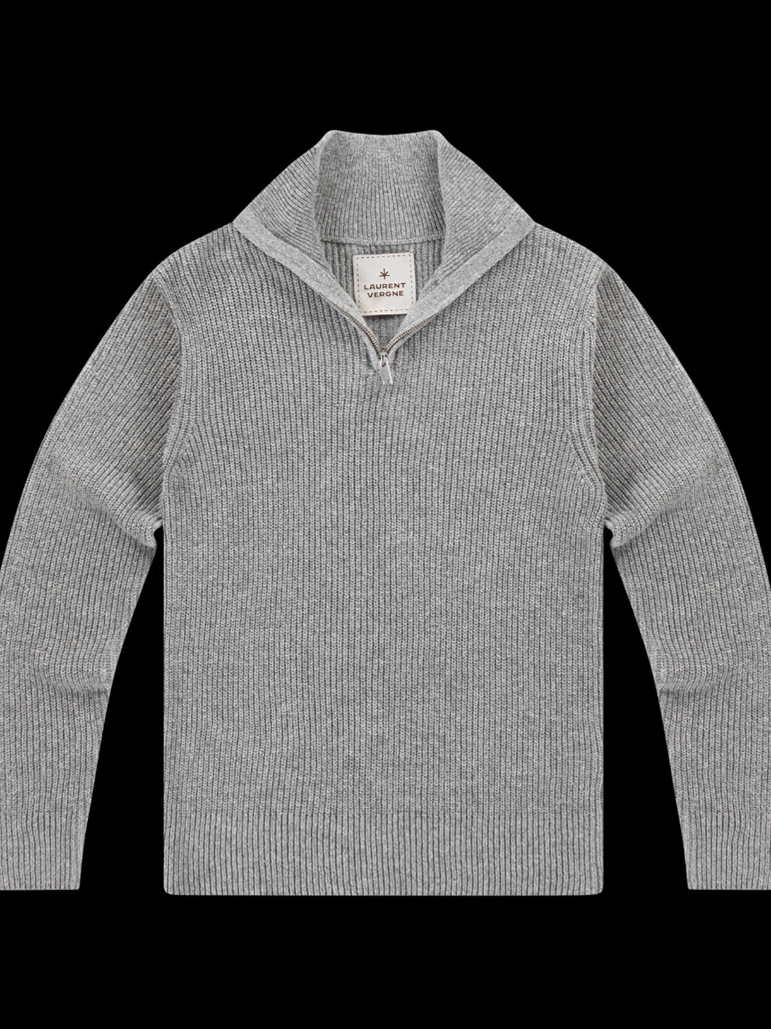 Auvergne Zipper Sweater - Grey