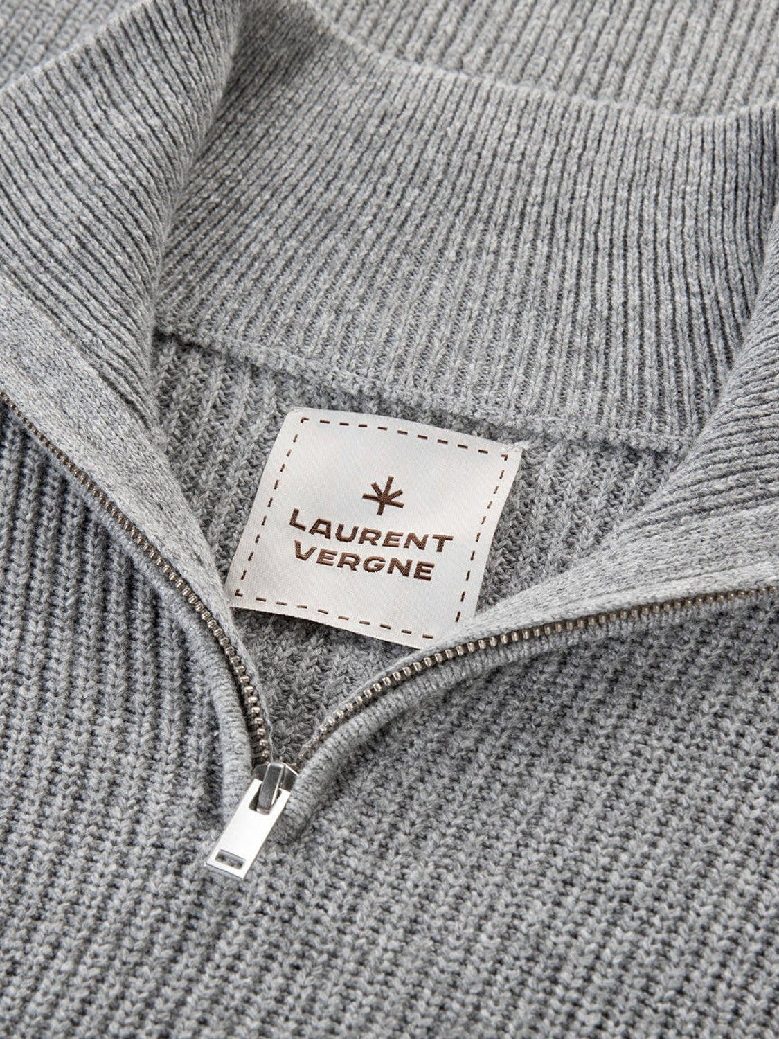Auvergne Zipper Sweater - Grey