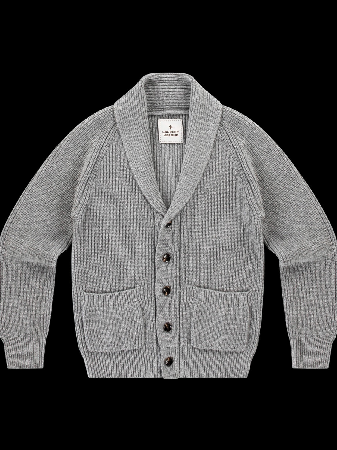 Loire Knitted Cardigan - Grey