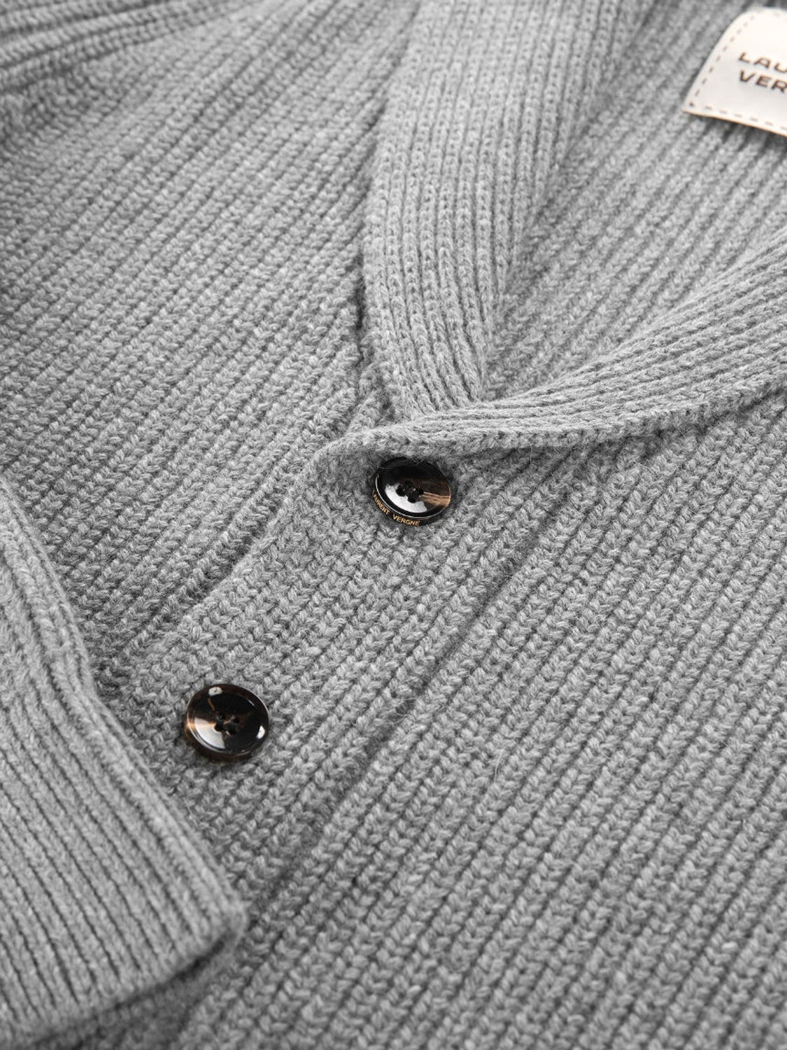 Loire Knitted Cardigan - Grey