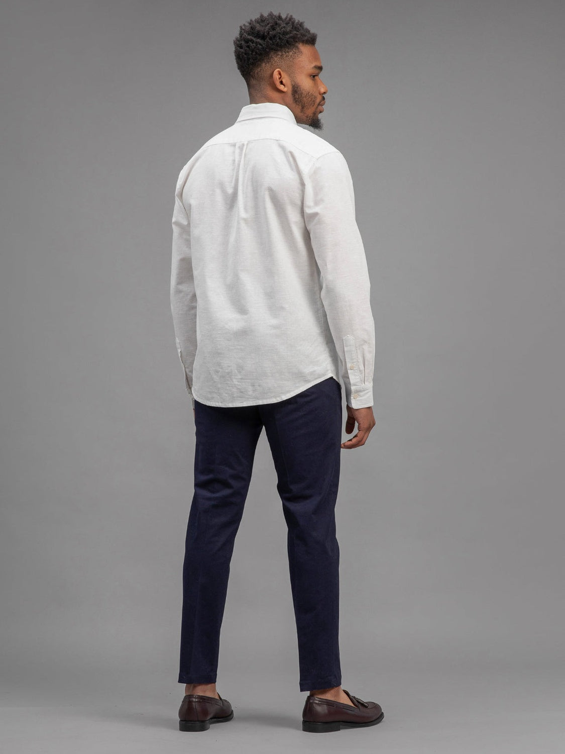 Brive - Linnen Cotton Shirt - White
