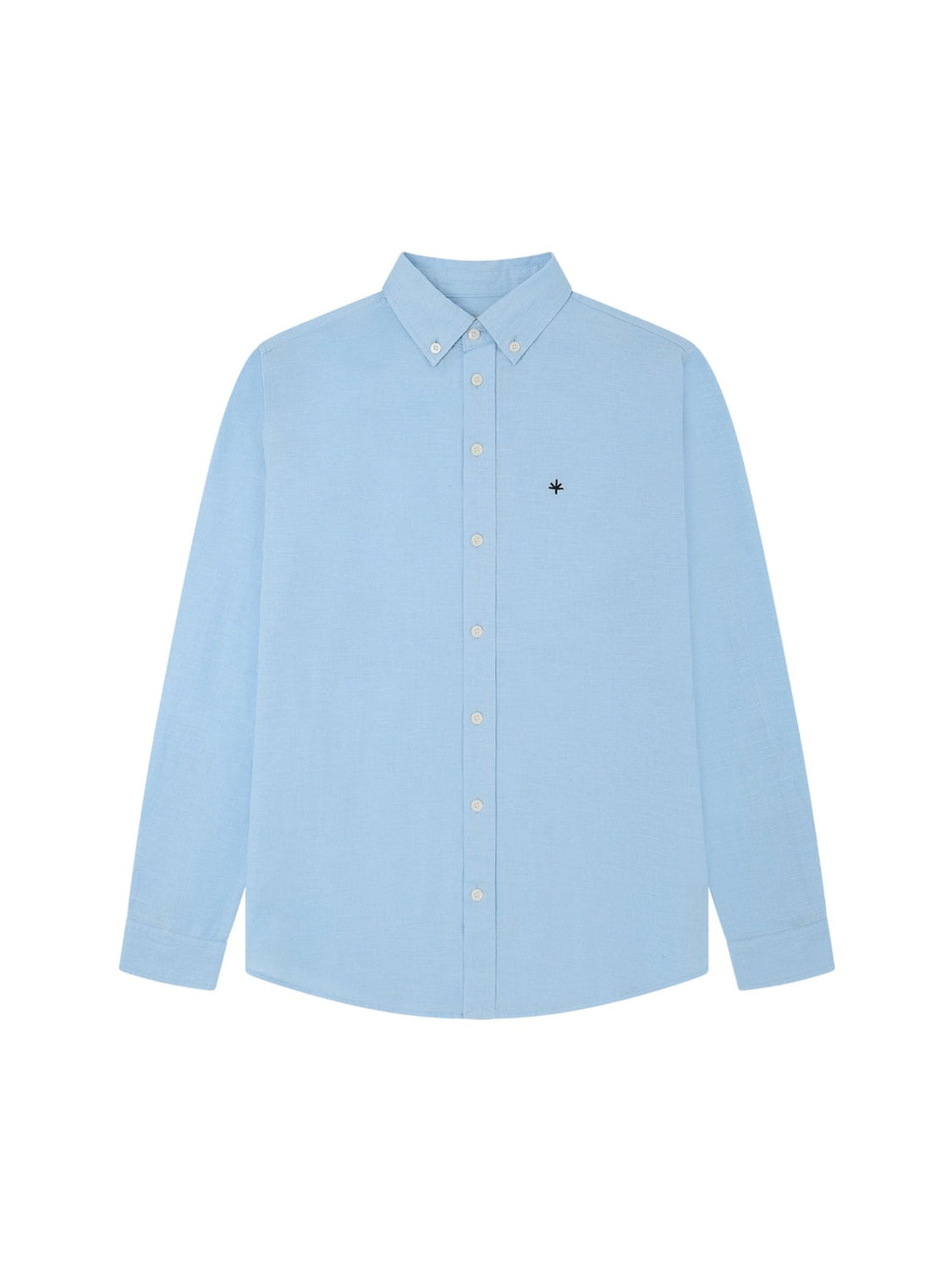 Brive - Linnen Cotton Shirt - Light Blue