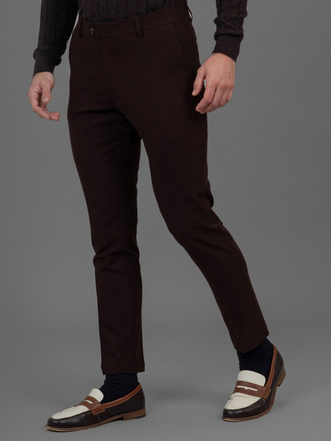 Pierre - Flannel Trouser - Brown