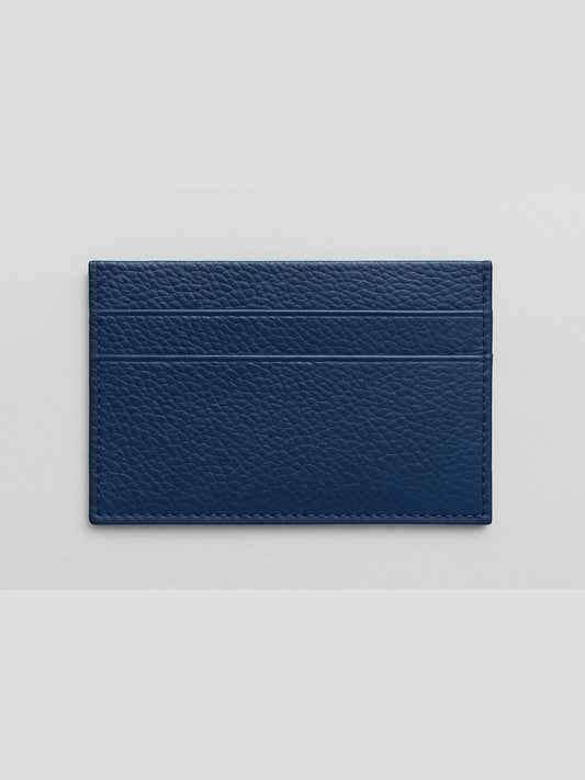 Millau- Leather Cardholder - Royal Blue