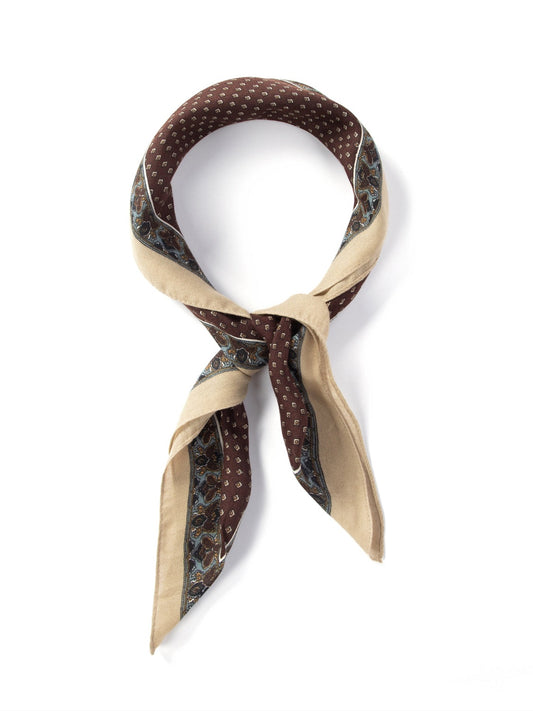 Chambord Shawl - Bordeaux